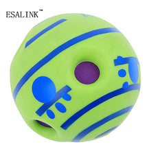 Hot Popular Interesting Ecofriendly Wobble Wag Giggle Ball Dog Cats Play Training Pets Sound Ball